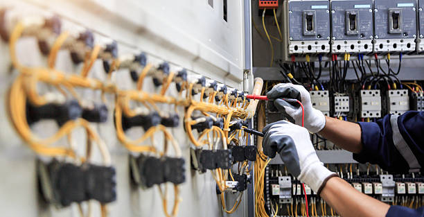 Professional Electrician technician working in Morrisville, NC